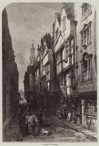 Vieux Londres, Wych-Street - Samuel Read